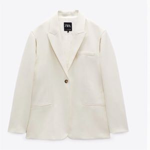 ZARA Peak Collar  Oversized Blazer